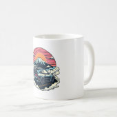 Mug JDM voiture Japonaise Retro Voiture Racine Driftin (Devant droit)