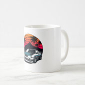 Mug JDM voiture Japonaise Retro Voiture Racine Driftin (Devant droit)