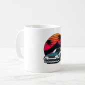 Mug JDM voiture Japonaise Retro Voiture Racine Driftin (Devant gauche)