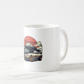Mug JDM voiture Japonaise Retro Voiture Racine Driftin (Devant droit)