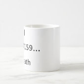 Mug Je <3 maths, plus que du café ! (Centre)