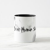 Mug Je bois des âmes humaines (Centre)