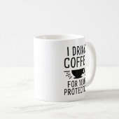Mug Je Bois Du Café (Devant droit)
