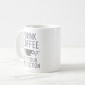 Mug Je Bois Du Café (Devant gauche)