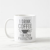 Mug Je Bois Du Café (Gauche)