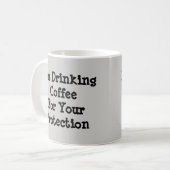 Mug Je bois du café - Mug-A-Tude (Devant gauche)