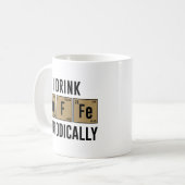 Mug Je Bois Du Café Périodiquement (Devant gauche)