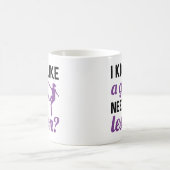 Mug Je botte comme une fille a besoin d'une leçon (Centre)