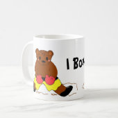 Mug Je Boxe - Ours Boxeur (Devant gauche)