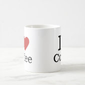 Mug JE ❤️ Café PERSONNALISABLE (Centre)