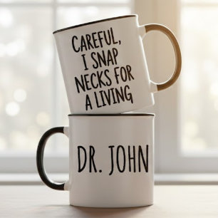 Mug Je Casse Des Cous Pour Gagner Ma Vie Drôle Cadeau 