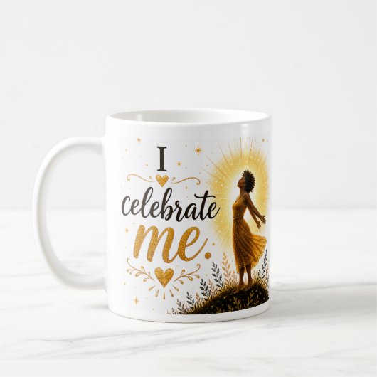 Mug Je célèbre moi ! (Gauche)