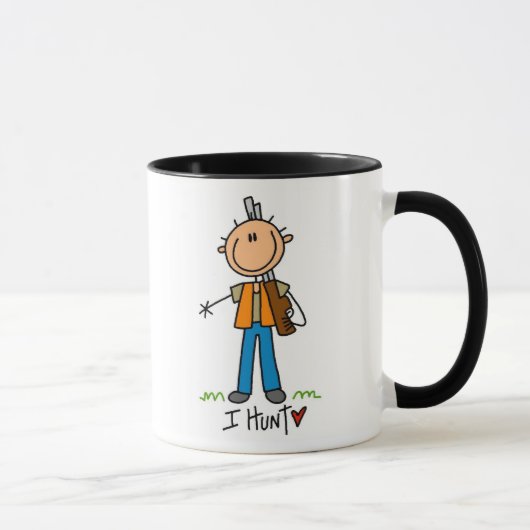 Mug Je chasse (Droite)