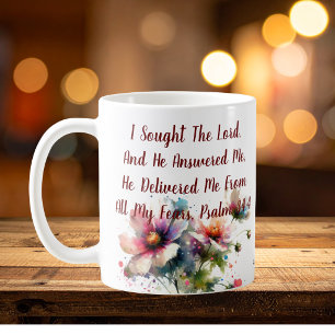 Mug Je cherchai le Seigneur Moderne