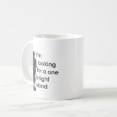 MUG JE CHERCHE UNE AVENTURE D'UNE NUIT (Devant gauche)