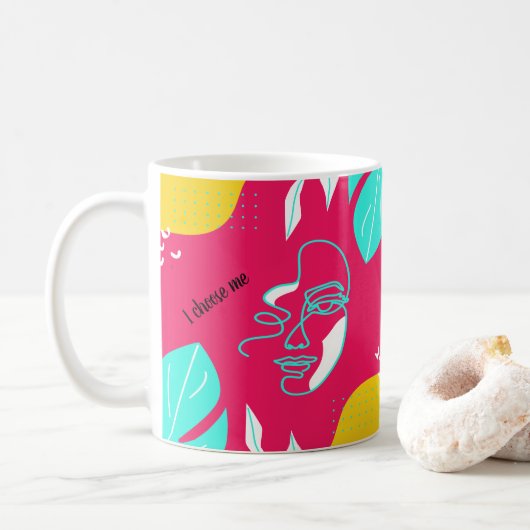Mug Je choisis (Avec donut)
