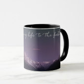 Mug Je Choisis De Vivre (Devant droit)