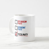 Mug Je choisis la Pizza Party - -  (Devant gauche)