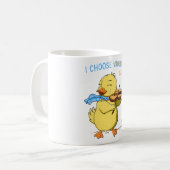 Mug Je choisis le violon (Devant gauche)
