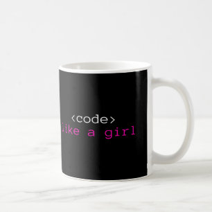 Mug Je code comme une fille