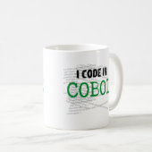 Mug Je code dans COBOL.w (Devant droit)