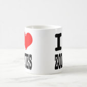 MUG JE COEUR (AMOUR) ZOMBIES (Centre)