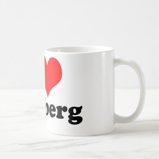 Mug Je coeur Bamberg (Droite)