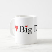 Mug Je Coeur Big Daddy (Devant gauche)