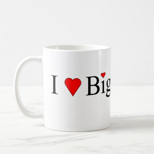 Mug Je Coeur Big Daddy (Gauche)