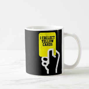 Mug Je collectionne les Cartons Jaunes, Citation Drôle