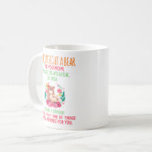 Mug Je Combattrais Un Ours Pour Toi Maman (Devant gauche)