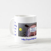 Mug Je commence à voir le ~ "nouvelle normale " de (Devant gauche)