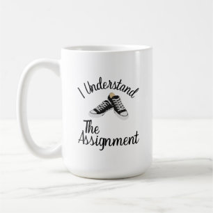 Mug Je Comprends L'Affectation Vote Blue rally Cadeau