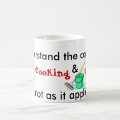 Mug Je comprends le concept de la cuisine et du (Centre)