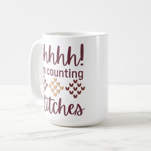 Mug Je compte des points (Devant gauche)