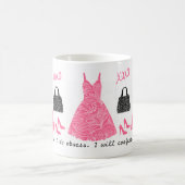 Mug Je Confesserai que je fais Obsess. Chaussures Robe (Centre)