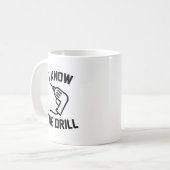 Mug Je Connais L'Exercice (Devant gauche)