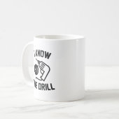 Mug Je Connais L'Exercice (Devant gauche)