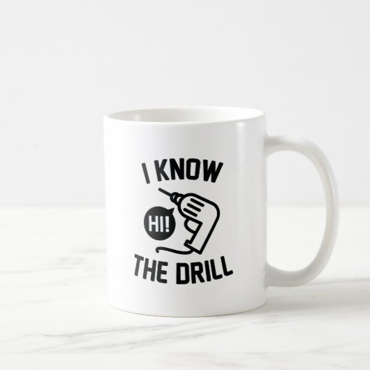Mug Je Connais L'Exercice (Droite)