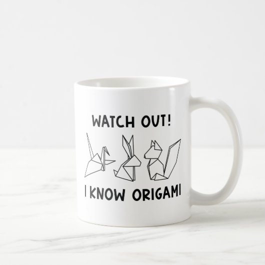 Mug Je Connais Origami (Droite)