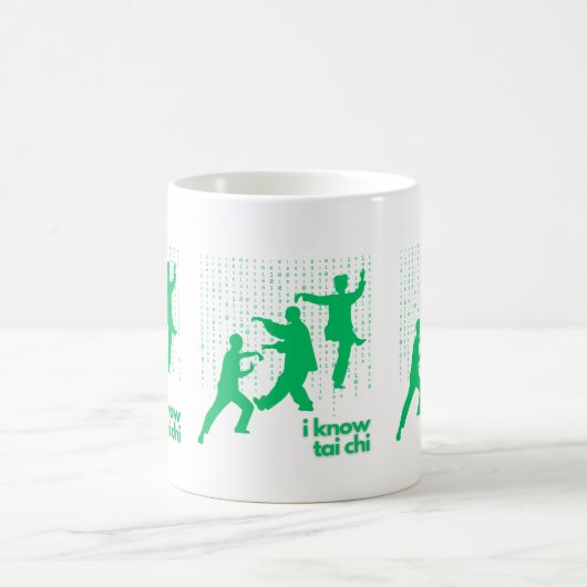 Mug Je Connais Tai Chi Matrix (Centre)