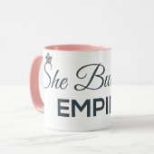 Mug Je construis mon empire (Devant gauche)