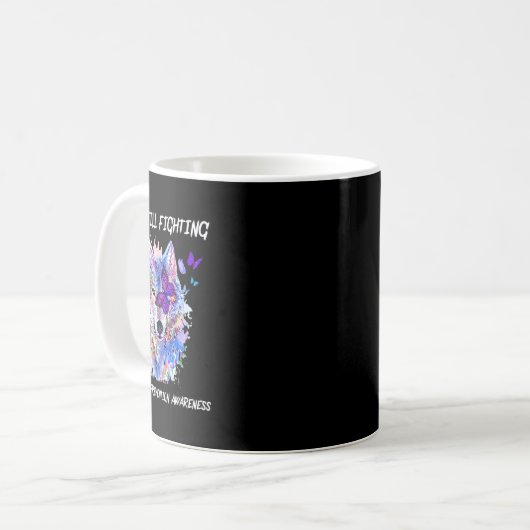 Mug Je continue à combattre le suicide des ailes de Se (Devant gauche)