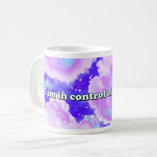 Mug Je contrôle mon avenir (Devant gauche)