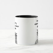 Mug Je corrige silencieusement votre chou de grammaire (Centre)