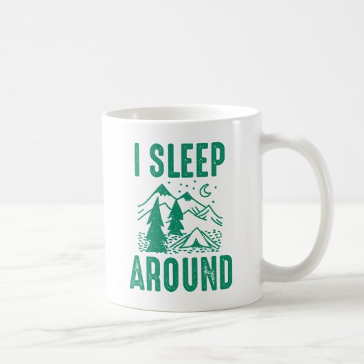 Mug Je couche à droite et à gauche (Droite)