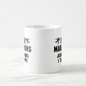 Mug Je Cours Des Marathons (Centre)