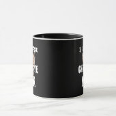 Mug Je cours pour le lait au chocolat (Centre)