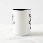 Mug Je cours pour le lait au chocolat (Centre)