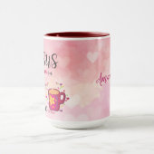 Mug Je cours sur Jésus, le chaos et le café (Centre)